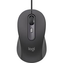 Logitech 910-007511 optická myš, přenos kabelový, 4 tlačítko, 4000 dpi, grafit