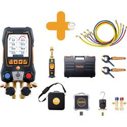 testo testo 558s - Wärmepumpen-Set M Profesionální sada tepelného čerpadla, tlak, vakuum, teplota, 0564 1051