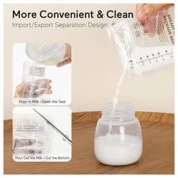 momcozy Sáček na skladování mléka transparentní