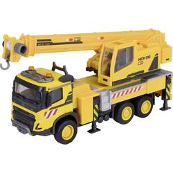 Majorette Volvo FMX Truck Crane hotový model Model pojízdného stavebního stroje