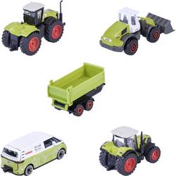 Majorette Claas, Volkswagen (VW) Claas Farm 5 Pieces Giftpack hotový model Model zemědělského stroje
