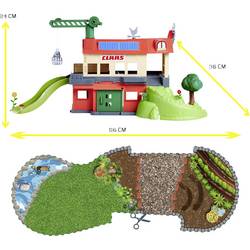 Majorette Claas Farmyard + 3 vehicles Farmářská stanice