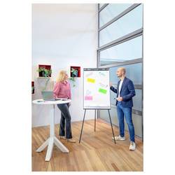 Legamaster flipchart SKETCH EASY (š x v x h) 845 x 1870 x 775 mm omyvatelný, popisovatelný, výškově nastavitelný, vč. držáku bloku 7-152810