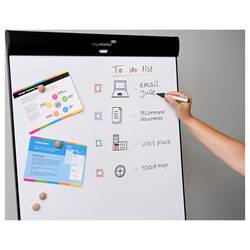 Legamaster flipchart SKETCH PRO (š x v x h) 845 x 1870 x 775 mm omyvatelný, popisovatelný, výškově nastavitelný, vč. držáku bloku 7-152910