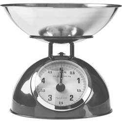 Nedis KASC110BK kuchyňská váha analogový Max. váživost=5 kg černá, nerezová ocel 248 x 248 x 215