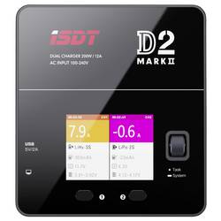 ISDT D-2 MARK2 modelářská multifunkční nabíječka, 12 A, Li-Pol, Li-Ion, LiFePO , LiHV , NiMH, NiCd, pro olověné akumulátory