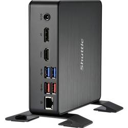 Shuttle mini PC (HTPC) XPC nano NC4010XAV2 Intel® Celeron® 7305 8 GB RAM 250 GB SSD Intel UHD Graphics NC4010XAV2