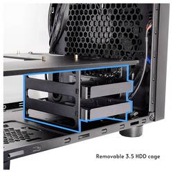 Chieftec CI-03B-OP micro tower PC skříň černá