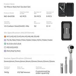 TOOLCRAFT TO-10351635 Box s bity