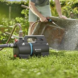 GARDENA Akku-Gartenpumpe 3000 Silent 18V P4A solo aku zahradní čerpadlo 3000 l/h 30 m
