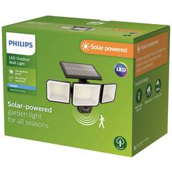 Philips LED Nysil 8720169269156 solární nástěnné osvětlení s PIR detektorem 8.7 W Barvy světla (LED svítidlo): studená bílá