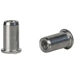 Gesipa 1433713 slepá nýtovací matice (Ø x d) 9 mm x 15.5 mm M6 ocel Blindnietmutter St M6x9x15,5 Kleinkopf KS 0,25-3,5mm 250 ks