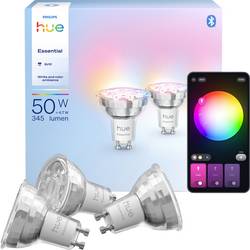 Philips LED žárovka 929004235704 Energetická třída (EEK2021): F (A - G) Hue Essential White & Col. Amb. GU10