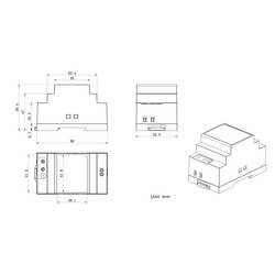 TRU COMPONENTS TC-13710876 síťový zdroj na DIN lištu Spotřeba (Stand-By) 0.3 W 5 V/DC 4.5 A 22.5 W Počet výstupů:1 x Obsah 1 ks
