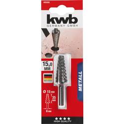 kwb 495000 Profilové rašply, zpracování barevných kovů, kónické, 15 x 35 mm 1 ks