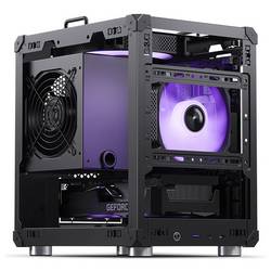 Jonsbo C6 Handle Black mini tower pouzdro, herní pouzdro, PC skříň černá