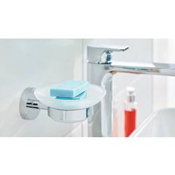 tesa SMOOZ 40324-00000-00 miska na mýdlo chrom (lesklý), bílá (satinovaná)