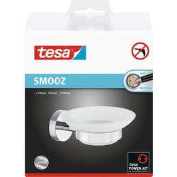 tesa SMOOZ 40324-00000-00 miska na mýdlo chrom (lesklý), bílá (satinovaná)