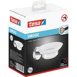 tesa SMOOZ 40324-00000-00 miska na mýdlo chrom (lesklý), bílá (satinovaná)