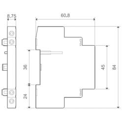 Finder 022.33 pomocný spínač 2 spínací kontakty 6 A Vhodné pro značku (relé): Finder Tray 1 ks