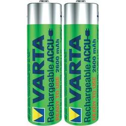 Varta RECH.AC.Power AA2600mAh BLI2 akumulátor AA, Ni-MH, 2600 mAh, 1.2 V, 2 ks