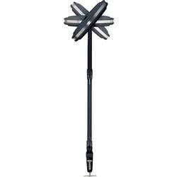 TOOLCRAFT 2178491 Lupa s LED osvětlením, černá, 5, 127 mm, svorka, 5D, 2,25x