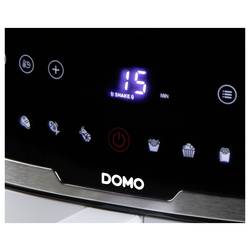DOMO DO1148FR horkovzdušná fritéza, 8 l, ochrana proti přehřátí, funkce časovače, s displejem, nepřilnavý povlak, bílá