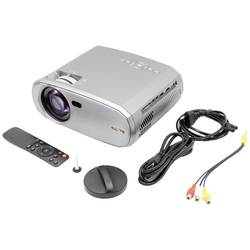 Technaxx projektor TX-177 LCD 1500 ANSI-Lumen 1920 x 1080 Full HD 2 VGA vstupy, Full HD, integrovaný reproduktor, mini projektor, s dálkovým ovládáním, vstup