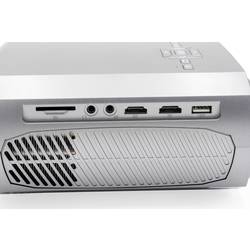 Technaxx projektor TX-177 LCD 1500 ANSI-Lumen 1920 x 1080 Full HD 2 VGA vstupy, Full HD, integrovaný reproduktor, mini projektor, s dálkovým ovládáním, vstup
