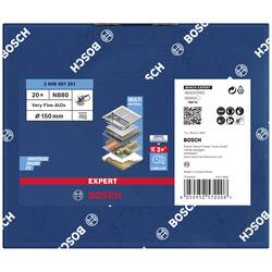 Bosch Accessories 2608901251 Kotouč z netkaných textilií EXPERT N880 pro excentrickou brusku 150 mm velmi jemný a 150 mm 1 ks