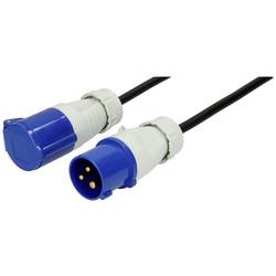 Max Hauri 163894 napájecí prodlužovací kabel, modrá, černá, 1.5 m, odolné proti oleji, odolné proti UV záření, odolné proti kyselinám