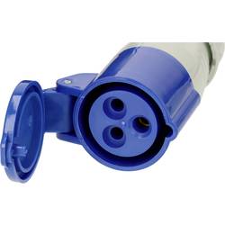 Max Hauri 163894 napájecí prodlužovací kabel, modrá, černá, 1.5 m, odolné proti oleji, odolné proti UV záření, odolné proti kyselinám