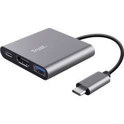 Trust USB-C® dokovací stanice DALYX 3-IN-1 USB-C ADAPTER Vhodné pro značky (dokovací stanice pro notebook): univerzální