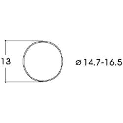 Roco 40071 H0 samolepicí proužek sada 10 ks 14.7 - 16.5 mm