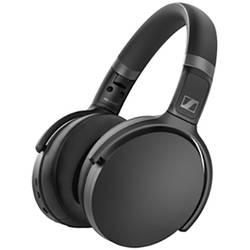 Sennheiser HD 450BT sluchátka uzavřená (Over Ear) Bluetooth®, kabelová černá Potlačení hluku složitelná