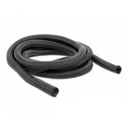 Delock 19047 19047 ochranný oplet černá polyester 10 m 26 mm (max) 1 ks