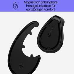 HP 920 ergonomická myš, přenos bezdrátový, Bluetooth®, 6 tlačítko, 4000 dpi, černá