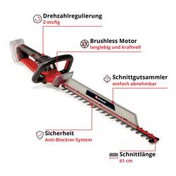Einhell Professional Power X-Change GP-CH 18/61 Li BL-Solo akumulátor Aku nůžky na živý plot bez nabíječky, bez akumulátoru 18 V Li-Ion 670 mm
