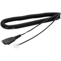 Jabra GN 1215 kabel k telefonnímu headsetu 0 m černá