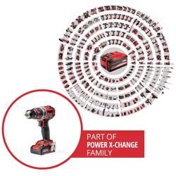 Einhell Professional;TP-CD 18/50 Li-i BL (2x2,0Ah);2cestný- aku příklepový šroubovák;vč. nabíječky, vč. 2x aku