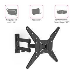 Hama TV držák na zeď 81,3 cm (32) - 165,1 cm (65) naklápěcí, nakláněcí