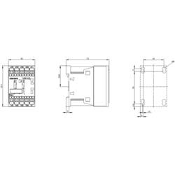 Siemens 3RH2140-2BB40 pomocný stykač Vhodné pro značku (relé): Siemens Piece 1 ks