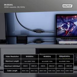 Digitus DS-55341 HDMI™ repeater 13 m