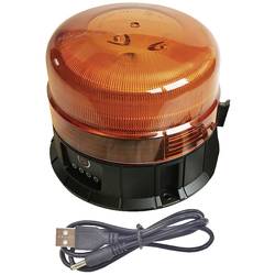 Berger & Schröter maják Akku LED RKL 12/24VR65 20288 5 V napájeno akumulátorem upevnění magnetu, šroubový podstavec, přísavky oranžová