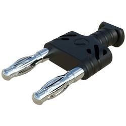 Hirschmann Test & Measurement KST ws 14/4 zkratovací můstek černá Ø pin: 4 mm 1 ks