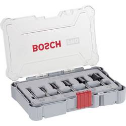 Sada drážkových fréz, dřík 6 mm, 6 ks Bosch Professional NEW-22331