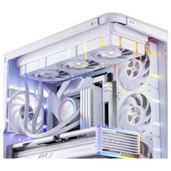 Jonsbo HF2-120 PC větrák s krytem bílá (š x v x h) 120 x 25 x 120 mm včetně LED osvětlení