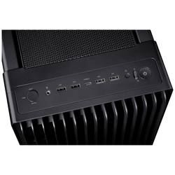 Asus ProArt PA602 midi tower PC skříň černá 3 předinstalované ventilátory, boční okno, prachový filtr