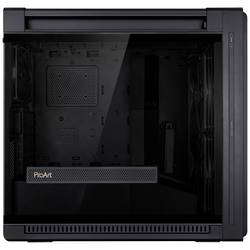 Asus ProArt PA602 midi tower PC skříň černá 3 předinstalované ventilátory, boční okno, prachový filtr