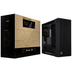 Asus ProArt PA602 midi tower PC skříň černá 3 předinstalované ventilátory, boční okno, prachový filtr